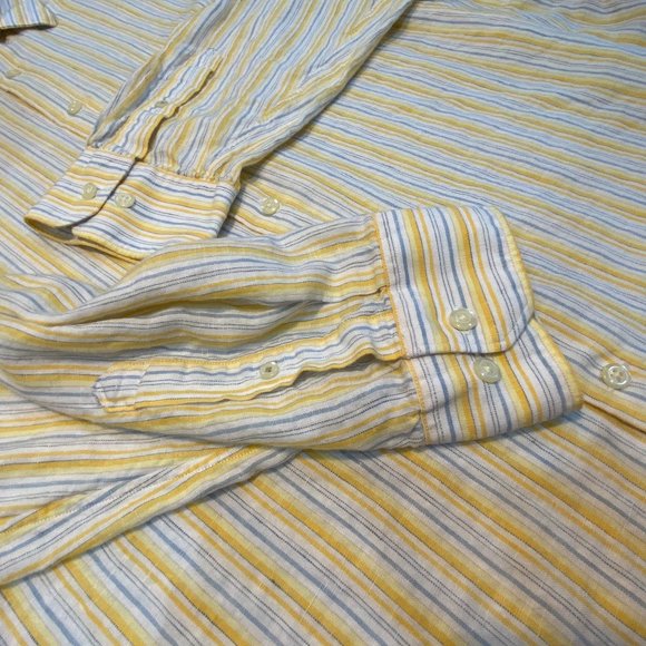 Banana Republic 100% Linen Button Down - XL - Picture 6 of 10
